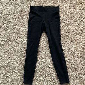 Black Old Navy Leggings. Thick waistband.